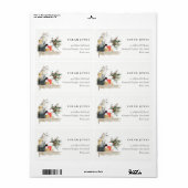 Niedlich Modern Watercolor Weihnachtsgeschenk Adre (Vorne)