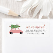 Niedlich-modern Wir haben rosa Auto Weihnachtsbaum (Insitu)