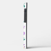 Niedlich Moderne Blume und Blätter Case-Mate iPhone Hülle (Rückseite / Links)