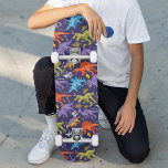 Niedlich-Moderne bunte Fun Dinosaurier Kindermuste Skateboard<br><div class="desc">This modern design Acute colorful dinosaur pattern #dinosaur #jurasic #kids #cool #giftsforkids #giftsforhim #giftsforher #feminine #girly #customschläge #skate #skateboards #skateboarding #outdoor #sport #sportsequipment #fun #fashion cut #custom #christmas #birthday #holidays</div>