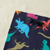 Niedlich-Moderne bunte Fun Dinosaurier Kindermuste Strandtuch (Beispiel)