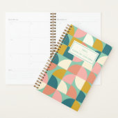 Niedlich Moderne geometrische Formen Aquamarin Per Planer (Anzeige)