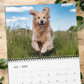 Niedlich Moderne Haustierfamilie Hund Personalisie Kalender