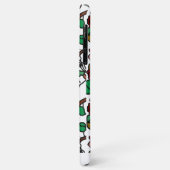 Niedlich Moderne, helle rote Blume Case-Mate iPhone Hülle (Hinten/Links)