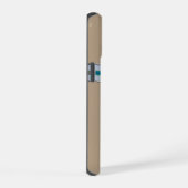 Niedlich Moderne Kunst, Dichtung und Musik iPhone 15 Hülle (Rechte Seite)