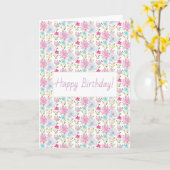 Niedlich Moderne Mit Monogramm Aquarellfarben-Wild Karte (Gelbe Blume)