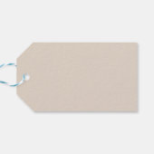 Niedlich Moderne Tierwinterszene Geschenkanhänger (Rückseite Horizontal)