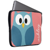 Niedlich Moderner Cartoon mit riesigen Augen Laptopschutzhülle (Vorne Rechts)