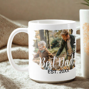 Niedlich Moderner Eleganter Vater Personalisiert 2 Kaffeetasse