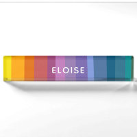Niedlich Modernes Abstraktes Rainbow Stripes Art