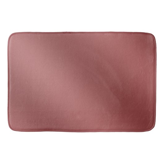 Niedlich Modernes Farbverlauf mit roter Farbe Badematte (Vorderseite)