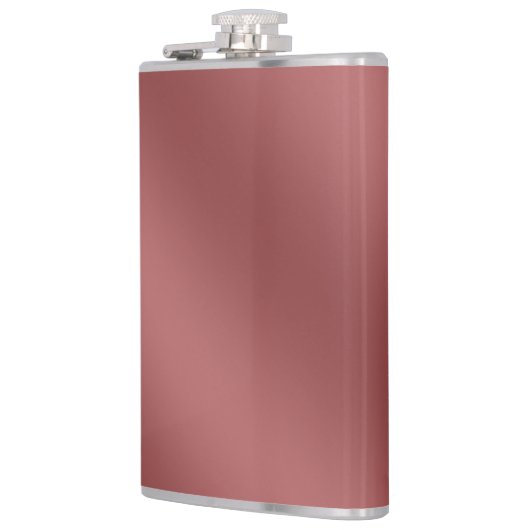 Niedlich Modernes Farbverlauf mit roter Farbe Flachmann (Links)