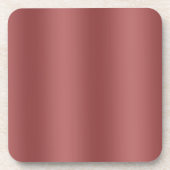 Niedlich Modernes Farbverlauf mit roter Farbe Getränkeuntersetzer (Vorderseite)