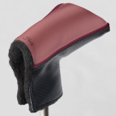 Niedlich Modernes Farbverlauf mit roter Farbe Golf Headcover (3/4 Vorderseite)