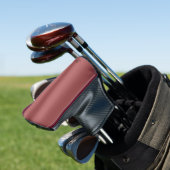 Niedlich Modernes Farbverlauf mit roter Farbe Golf Headcover (In Situ)