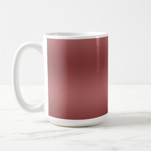 Niedlich Modernes Farbverlauf mit roter Farbe Kaffeetasse (Links)