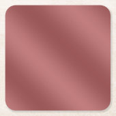 Niedlich Modernes Farbverlauf mit roter Farbe Rechteckiger Pappuntersetzer (Vorderseite)