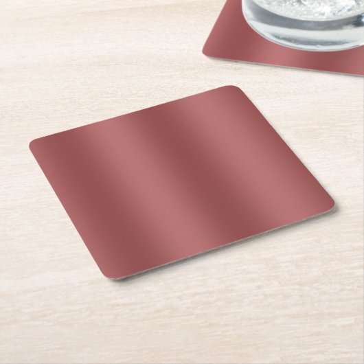 Niedlich Modernes Farbverlauf mit roter Farbe Rechteckiger Pappuntersetzer (angewinkelt)