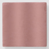 Niedlich Modernes Farbverlauf mit roter Farbe Steinuntersetzer (Vorderseite)