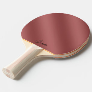 Niedlich Modernes Farbverlauf mit roter Farbe Tischtennis Schläger