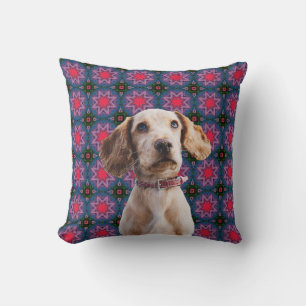 Niedlich Modernes Foto Geschenk Welpen Hund Lover  Kissen