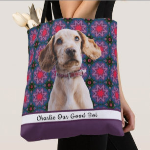 Niedlich Modernes Foto Geschenk Welpen Hund Lover  Tasche