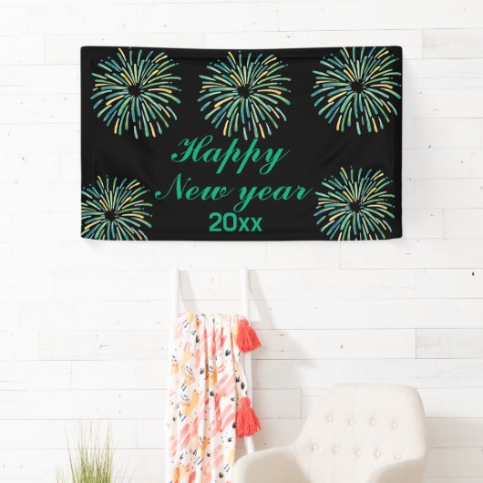 Niedlich Modernes funkelndes Schwarzes Glück Neues Banner (Insitu)