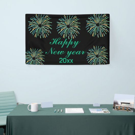 Niedlich Modernes funkelndes Schwarzes Glück Neues Banner (Messeveranstaltung)