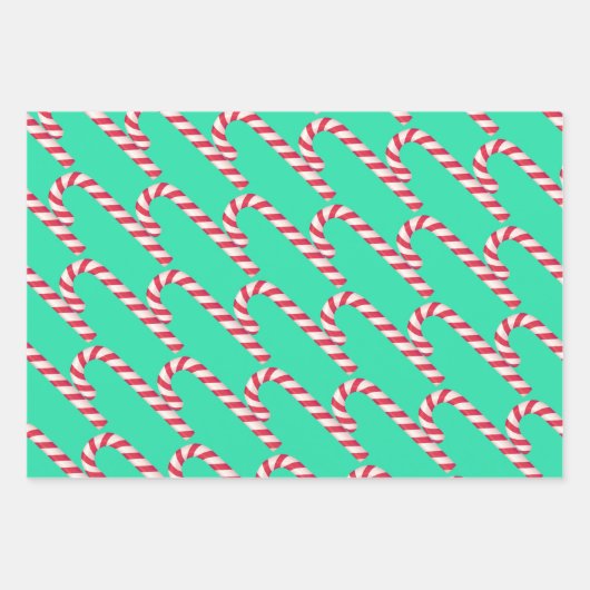 Niedlich Modernes klassisches Weihnachtsgeschenk C Geschenkpapier Set (Vorderseite 3)