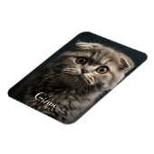 Niedlich Modernes Kühlschrank Cat Pet Foto Magnet (Linke Seite)