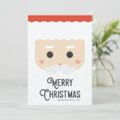 Niedlich Modernes Weihnachtsfest Frohe Weihnachten (Stehend Vorderseite)