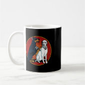 Niedlich modischer Doberman Tattooing Dalmatiner H Kaffeetasse (Links)