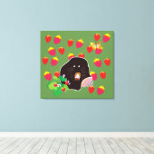 Niedlich Mole Spring Kids Room Leinwanddruck (Insitu (Holzboden))