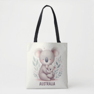 Niedlich Mommy & Baby Koala Hug Australia Tasche