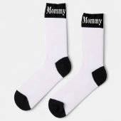 Niedlich Mommy Crew Socken (Linkes Detail)