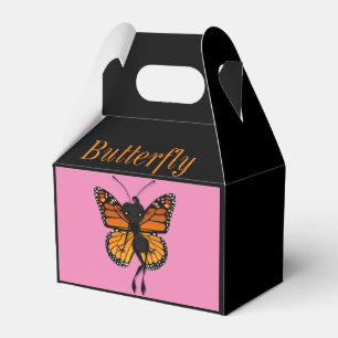 NIEDLICH MONARCH BUTTERFLY LADY GABLE FAVOR BOX GESCHENKSCHACHTEL