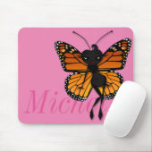 NIEDLICH MONARCH BUTTERFLY LADY HORIZONTAL MAUSPAD (Mit Mouse)