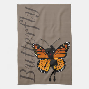 NIEDLICH MONARCH BUTTERFLY LADY KITCHEN DISKUSSION GESCHIRRTUCH