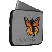 NIEDLICH MONARCH BUTTERFLY LAPTOP SLEEVE (Vorne Rechts)