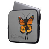 NIEDLICH MONARCH BUTTERFLY LAPTOP SLEEVE (Vorderseite Links)