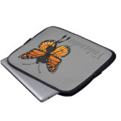 NIEDLICH MONARCH BUTTERFLY LAPTOP SLEEVE (Vorne Knopf)