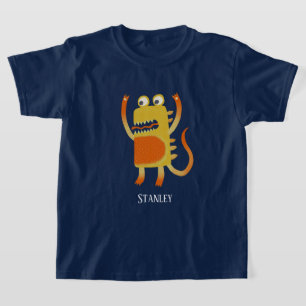 Niedlich Monster Stanley Individuelle Name T-Shirt