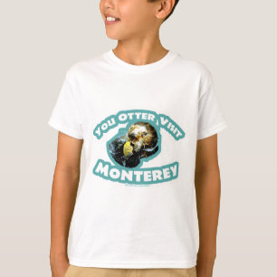 Niedlich Monterey Otter Travel T-Shirt