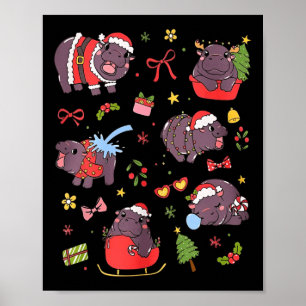 Niedlich Moo Deng Ba1 Poster