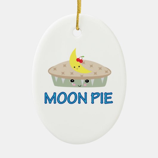 NIEDLICH MOON PIE KERAMIKORNAMENT (Vorne)