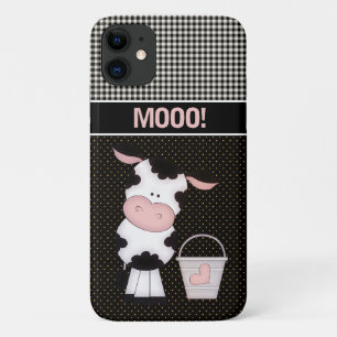 Niedlich MOOO! Kuh- und Milcheisenbetrieb Case-Mate iPhone Hülle