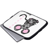 Niedlich Mooska Mouse Laptop Sleeve (Vorne Knopf)