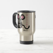 Niedlich Mooska Mouse Travel Mug Reisebecher (Vorderseite Links)