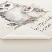 Niedlich Mother Baby Owl Name Geburtsdatum Sherpadecke (3/4)