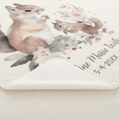 Niedlich Mother Baby Squirrel Name Birthdate Sherpadecke (3/4)
